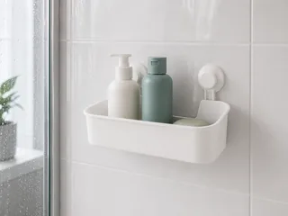 IKEA TISKEN Korb mit Saugnapf Wandkorb ohne Bohren